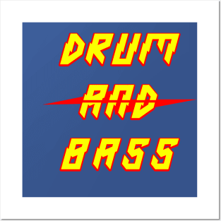 DRUM AND BASS MUSIC Posters and Art